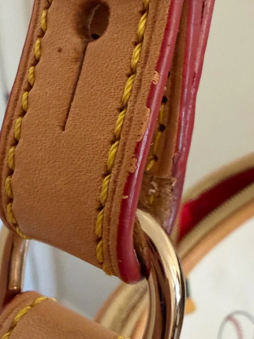 Dooney & Bourke White Oakland Athletics Print Hobo Bag Tan & Burgundy Trim Purse
